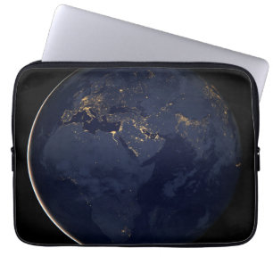Housse Pour Ordinateur Portable Europe, Afrique et Moyen-Orient Lumières De La Vil