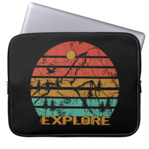 Housse Pour Ordinateur Portable Explorez la vintage extérieure