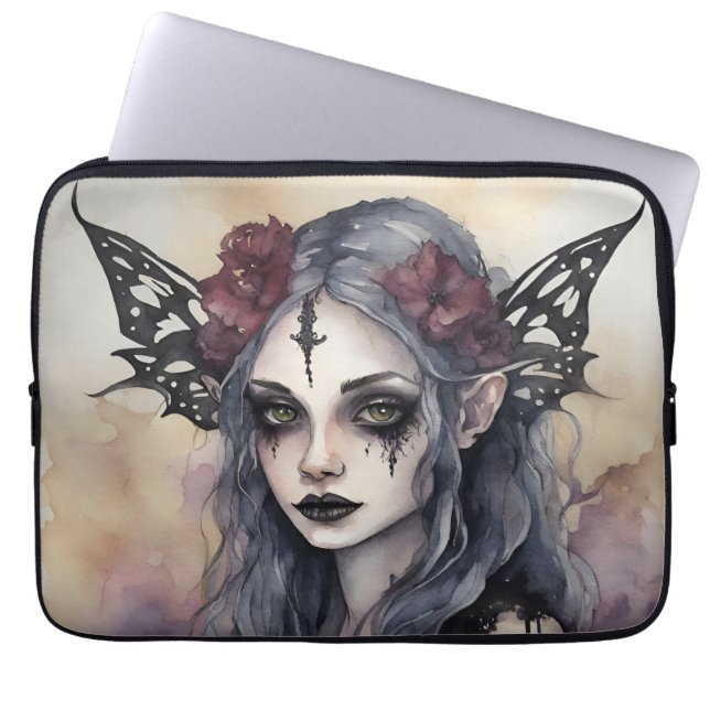 Housse Pour Ordinateur Portable Fae gothique (Devant)