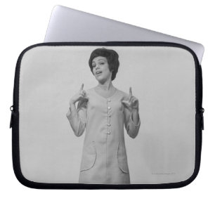 Housse Pour Ordinateur Portable Faire des gestes de femme
