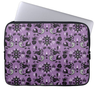 Housse Pour Ordinateur Portable Fantaisie de Sirène Violette