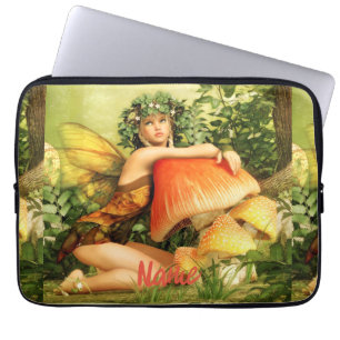 Housse Pour Ordinateur Portable Fée des champignons Thunder_Cove