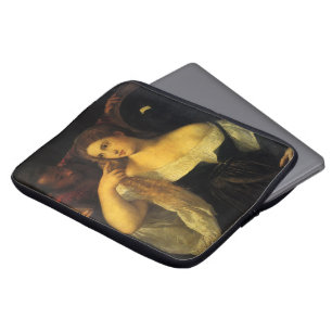Housse Pour Ordinateur Portable Femme avec un miroir par Titien, Renaissance vinta