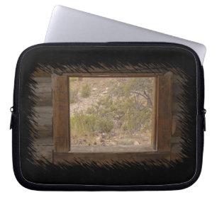 Housse Pour Ordinateur Portable Fenêtre Cabine de journal