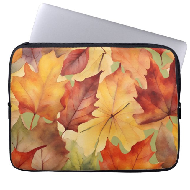 Housse Pour Ordinateur Portable Feuillage des feuilles d'automne (Devant)