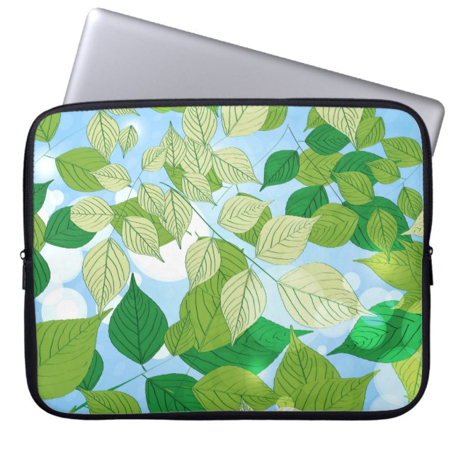 Housse Pour Ordinateur Portable Feuille (Devant)