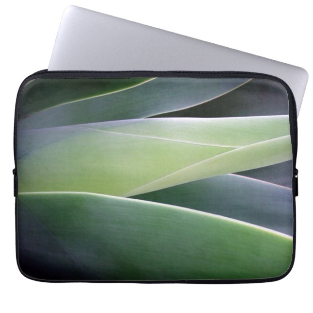 Housse Pour Ordinateur Portable Feuille d'agave (Devant)