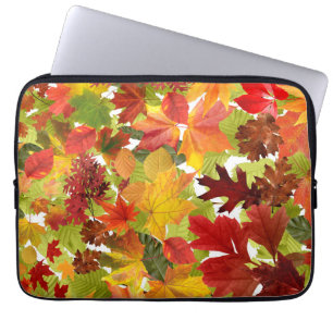 Housse Pour Ordinateur Portable Feuilles automnales d'automne