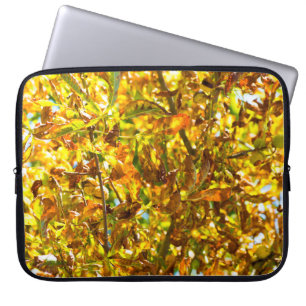 Housse Pour Ordinateur Portable Feuilles d'automne motif