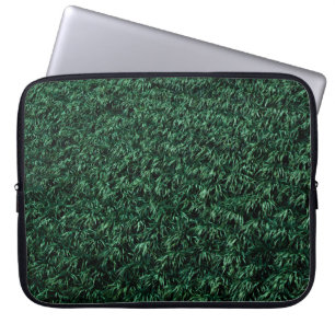 Housse Pour Ordinateur Portable Feuilles verts