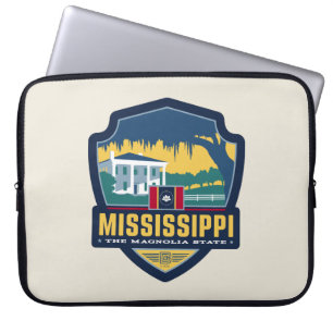 Housse Pour Ordinateur Portable Fierté de l'État   Mississippi