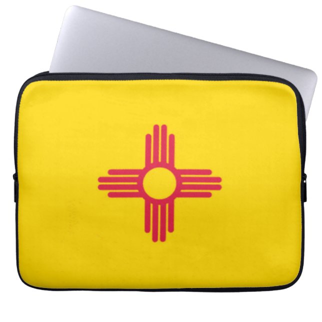 Housse Pour Ordinateur Portable Flag du Nouveau-Mexique (Devant)