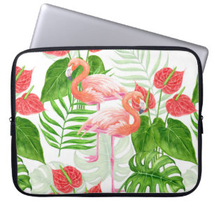 Housse Pour Ordinateur Portable Flamant rose