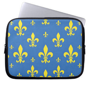 Housse Pour Ordinateur Portable Fleur de Lis
