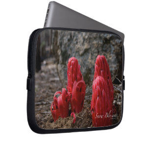 Housse Pour Ordinateur Portable Fleurs de neige