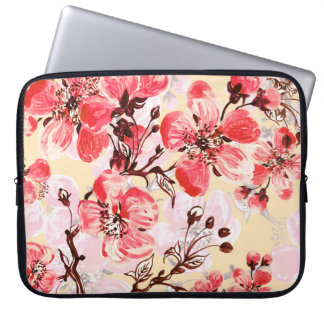 Housse Pour Ordinateur Portable Fleurs de printemps U Motif