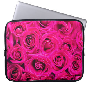 Housse Pour Ordinateur Portable Fleurs roses rose arrière - plan