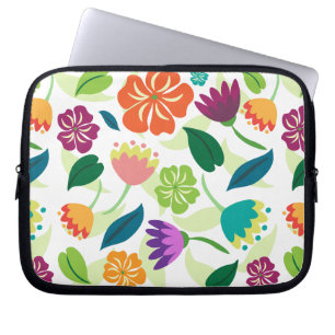Housse Pour Ordinateur Portable Floral