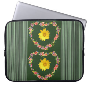 Housse Pour Ordinateur Portable Floral Sleeve for Ipad