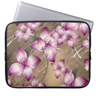 Housse Pour Ordinateur Portable Flore à manches d'ordinateur portable