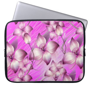 Housse Pour Ordinateur Portable Flore à manches d'ordinateur portable