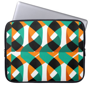 Housse Pour Ordinateur Portable Formes modernes et motif géométrique transparent e