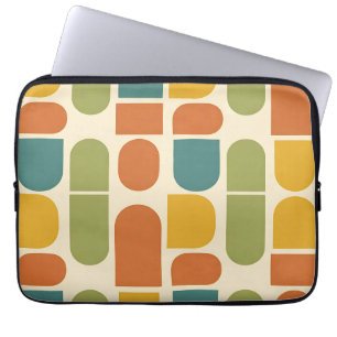 Housse Pour Ordinateur Portable Formes organiques de style moderne du milieu du si