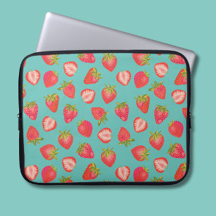 Housse Pour Ordinateur Portable Fraises d'été