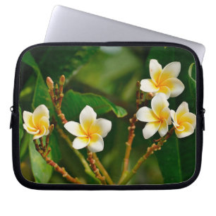 Housse Pour Ordinateur Portable Frangipani jaune