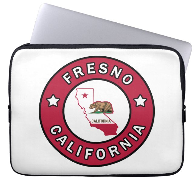 Housse Pour Ordinateur Portable Fresno Californie (Devant)