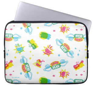Housse Pour Ordinateur Portable FRIENDS™   Motif Néon Central Perk