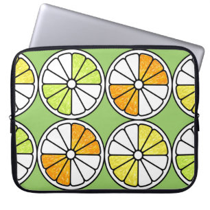 Housse Pour Ordinateur Portable Fruit De Tranches D'Agrumes, Été Sans Fruit.