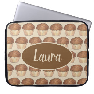 Housse Pour Ordinateur Portable Fruit Fraîche Croustillant Muffin Vente de pain Fo