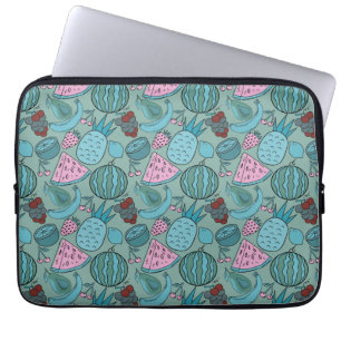 Housse Pour Ordinateur Portable Fruit motif transparent motif de surface de frui
