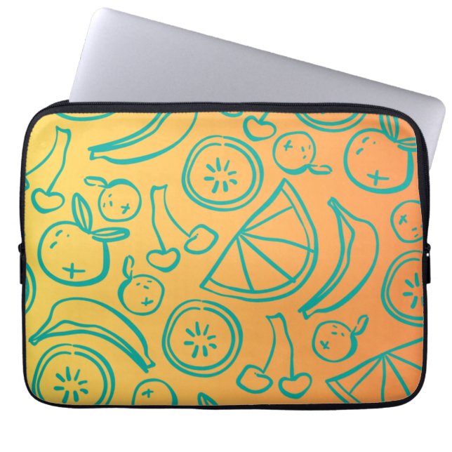 Housse Pour Ordinateur Portable Fruits (Devant)