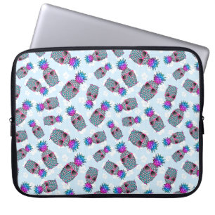 Housse Pour Ordinateur Portable Fun Tropical Ananas Floral