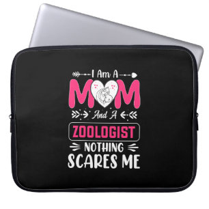 Housse Pour Ordinateur Portable Funny Zoologiste maman, Zoologiste maman