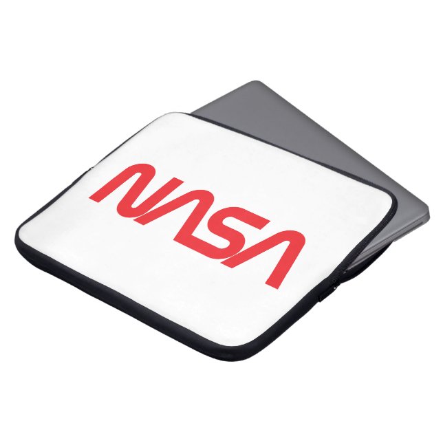 Housse Pour Ordinateur Portable Fusée cirque Iconique NASA Blanc (Devant haut)