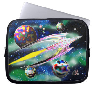Housse Pour Ordinateur Portable Fusée de verre