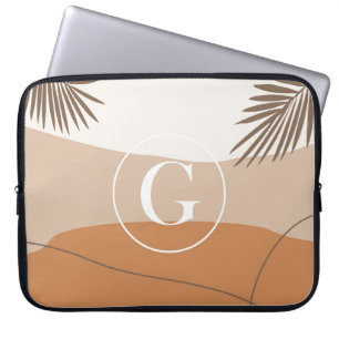 Housse Pour Ordinateur Portable G - Lettre monographie initiale G Conception abstr