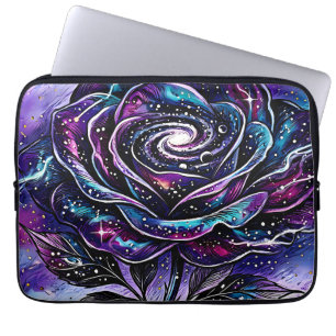 Housse Pour Ordinateur Portable Galaxie Céleste Rose Nébuleuse en Spirale Produit 