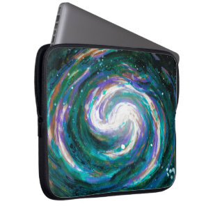 Housse Pour Ordinateur Portable Galaxie spirale dans l'espace
