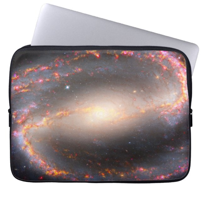 Housse Pour Ordinateur Portable Galaxie Spirale Ngc 1300. (Devant)