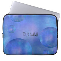 Galaxy Nebula Laptop Sleeve case Custom Name 