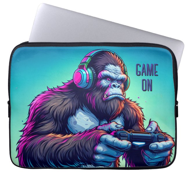 Housse Pour Ordinateur Portable Game On | Jeux vidéo Bigfoot (Devant)
