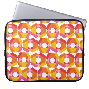 Housse Pour Ordinateur Portable Géométrie colorée illustration minimaliste sans fa