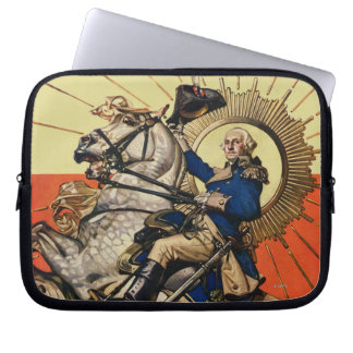 Housse Pour Ordinateur Portable George Washington à cheval