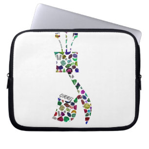Housse Pour Ordinateur Portable Gimmel - Lettre hébraïque