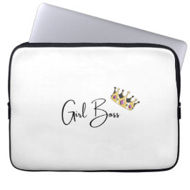Housse Pour Ordinateur Portable Girl Boss Laptop Case