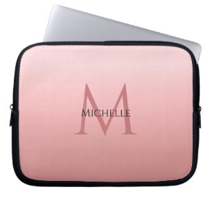 Housse Pour Ordinateur Portable Girly Stylish Trendy Rose